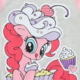 thumbnail image 4 of My Little Pony Pinkie Pie Long Sleeve Shirt and French Terry Pants Set (Girls), 2 Piece Set, Sizes 4-12, 4 of 7