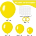 thumbnail image 2 of 129pcs Yellow Balloons Different Sizes 18 12 10 5 Inch Latex Balloon Garland Arch Kit for Masquerade Party Decoration Gender Reveal Graduation Anniversary Baby Shower Party Supplies, 2 of 14