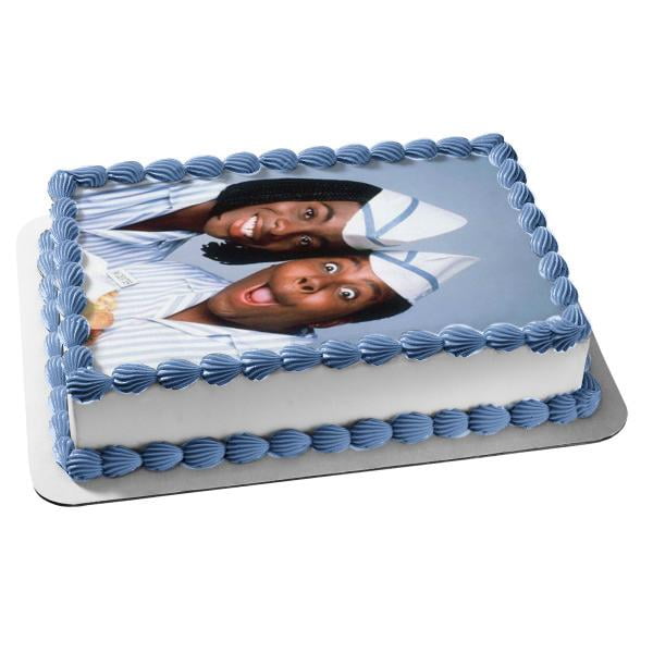 Personalised Custom Glitter Cake Topper Penguin Girls Kids Childrens Birthday 