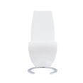thumbnail image 2 of Newboti Furniture Marcus Horseshoe White Dining Chairs (Kit Of 2) 48025, 2 of 5