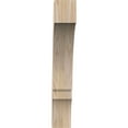 thumbnail image 2 of Ekena Millwork 3 1/2"W x 18"D x 22"H Balboa Smooth Knee Brace, Douglas Fir, 2 of 13
