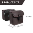 thumbnail image 2 of MLINS Bike Saddlebags Motorcycle Trunk Rear Basket, 2 of 8