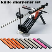 1 Set New Fixed Angle Knife Sharpener Professional Sharpening Tool Set Food Grinding Wheel Diamond Polishing Board Bar Available