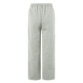 thumbnail image 4 of Mens Work Pants Stretch Men's Fleece Sweatpants Heavyweight Cotton Tapered Joggers Workout Running Sweat Pants with Pockets, 4 of 7