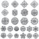 thumbnail image 2 of Paquete de 24 broches de diamantes de imitación, broches florales de moda para mujer para de blanco jinwen Pin de broche de perlas, 2 of 7