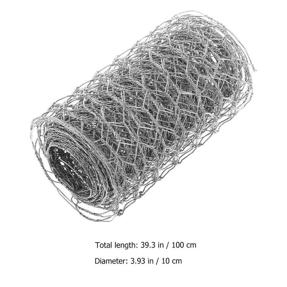 2pcs Metal Chicken Wire Net Poultry Wire Netting Hexagonal Metal Mesh