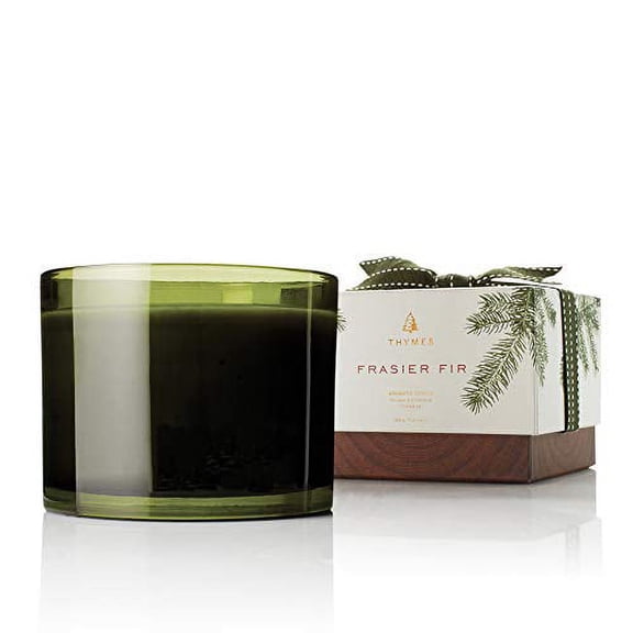 Thymes Frasier Fir 3-Wick Poured Candle 17 oz