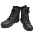 thumbnail image 2 of YLYL Men's Military Boots Outdoor Hiking Work Boot Tactical Durable Combat Boot Army Shoes, 2 of 3