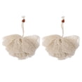 thumbnail image 1 of 2pcs esponjas de baño esponjas de baño esponjas de baño ducha de malla puf bolas depuradoras corporales, 1 of 1