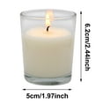 thumbnail image 3 of CanGonggg Scented Soy Wax Candles For Home Aromatherapy Relaxation With Natural Long Lasting Fragrance Hand Candle Holder Altar Candle Holders Candle Plates And Trays 3 Candle Sticks Tall Glass Candle, 3 of 6