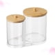 thumbnail image 3 of 1 dispensador de hisopos de algodón, soporte para discos de algodón, contenedor acrílico para cosméticos, soporte para almacenamiento de maquillaje., 3 of 7