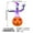 Lighted Pumpkin Ghost, variant on Cross-Border Halloween Party Toy Pumpkin Ghost Decoration Standing Ornament Prop Thickened PVC Inflatable Tumbler