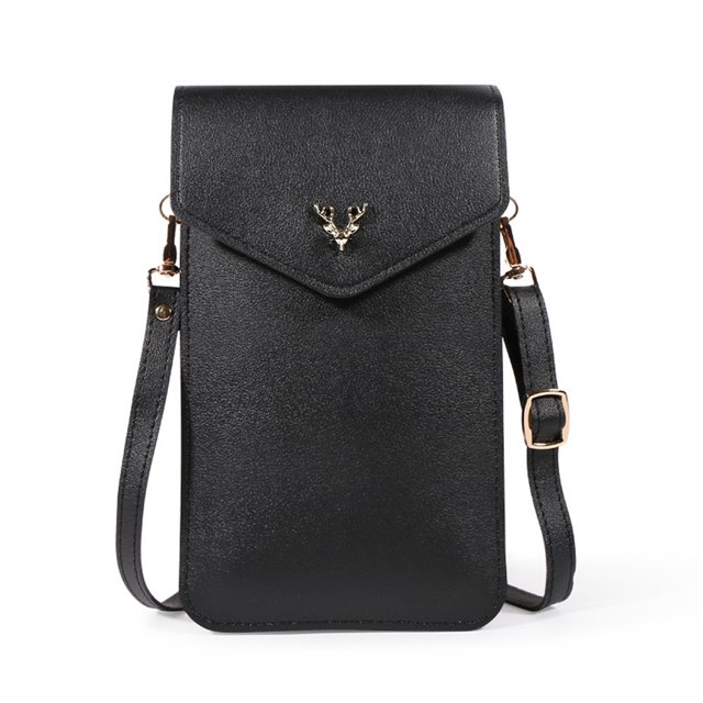 Monedero del teléfono celular, monedero del teléfono de la ventana de la pantalla táctil para el bolso del acollador de la cartera con el hombro MFZFUKR BST3000381-4