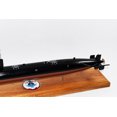thumbnail image 3 of USS Sea Devil SSN-664 Submarine Model, US Navy, Scale Model, Mahogany, Sturgeon Class, 3 of 5