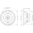 thumbnail image 6 of Sound Town 18" 750W Cast Aluminum Frame Woofer (Low Frequency Driver), Replacement Woofer for PA/DJ Subwoofer Cabinets (STLF-18AS), 6 of 7