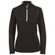 thumbnail image 1 of Trespass - Jersey polar modelo Ollog con media cremallera para mujer (Negro), 1 of 5