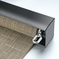 thumbnail image 4 of Superjoe 8x8 ft Crank Operated Outdoor Roller Shade Patio Cordless Blinds 95% Block,Brown, 4 of 9