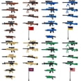 thumbnail image 1 of Juego de figuras de soldados de juguete y armas militares MaozyHomie, 44 unidades, 1 of 7