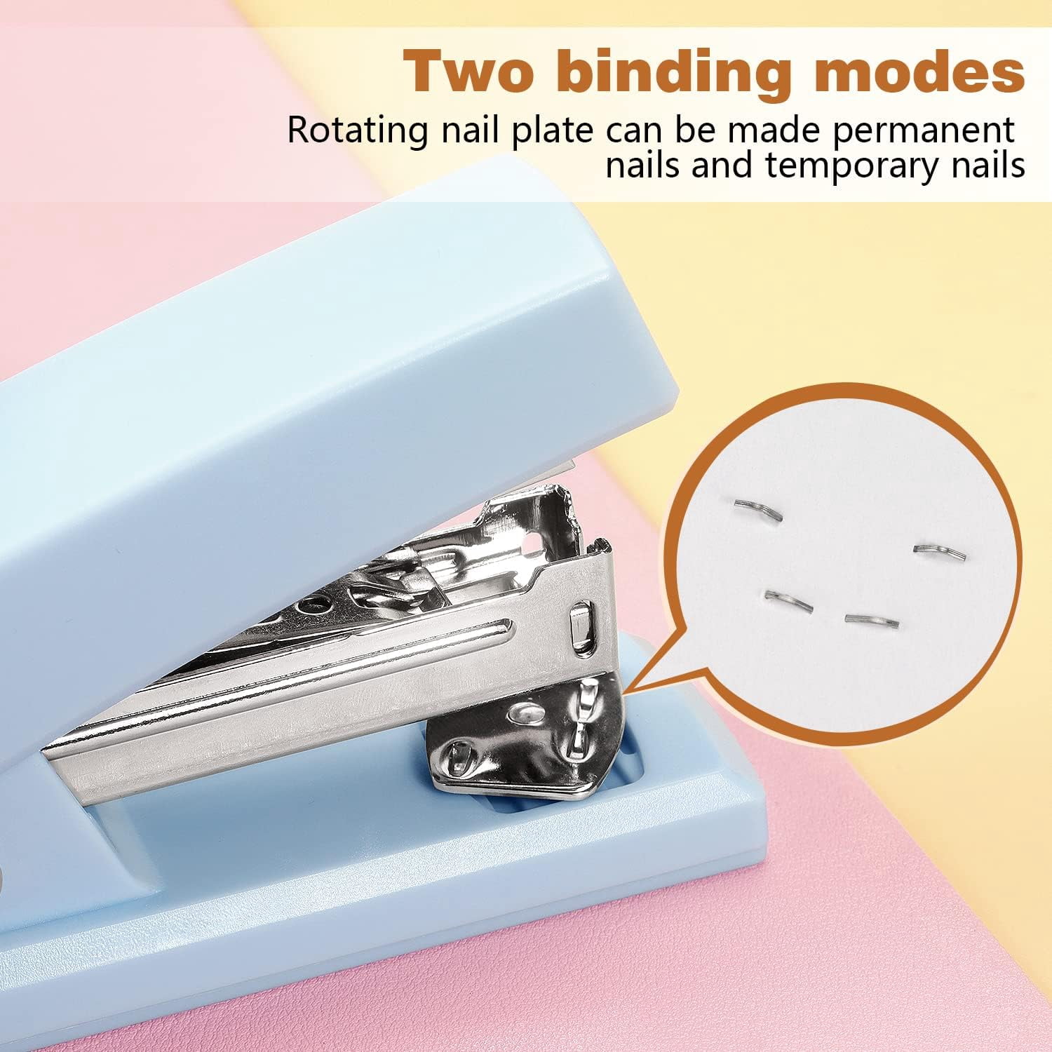 Stapler, Office Stapler, Small Staplers for Desk, Blue