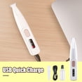 thumbnail image 4 of Electric Dog Clippers with LED Light - Cordless,Low Noise,Rechargeable Multi-Purpose Trimmer for Dogs,Paws,Ears,Face & Rump, 4 of 6