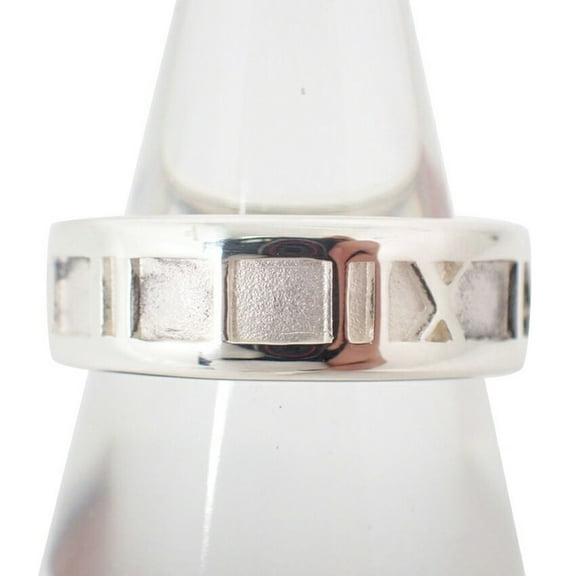 Pre-Owned TIFFANY 925 Atlas Ring, size 13.5 (Good)