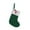 V, variant on RyanK Christmas Gifts, Christmas Decorations,Knitted Hosiery Wool Hosiery Embroidered Alphabet Children's Candy Gift Bag Green Christmas Stocking Gift Bag