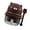 Brown, variant on LUXRISEON Vegetable Dicer and Onion Slicer with USB Charging Electric Garlic Chopper Tool
