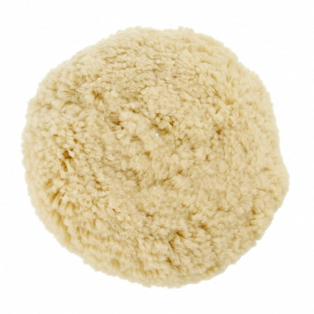 8" Wool Double Sided Buffing Pad for Compound Cutting and Polishing