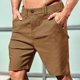 thumbnail image 2 of Pantalones cortos de golf Cagnkofi para hombre, elásticos, de trabajo, con parte delantera plana y bolsillos, ligeros, de secado rápido y casuales., 2 of 4