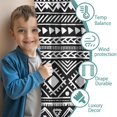 thumbnail image 3 of Blackout Kids Curtains,Boho Bohemia Geometric Line Art Childrens Insulated Curtains Set Of 2,Bedroom Essentials,Toddler Room Decor 42"x54"(106x137cm), 3 of 4