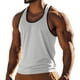 thumbnail image 2 of Camiseta sin mangas de cuello redondo para hombre, camisetas sin mangas de verano para deportes casuales, camisetas de verano para hombre con bloques de color base, camisetas sin mangas de cuello redo, 2 of 6