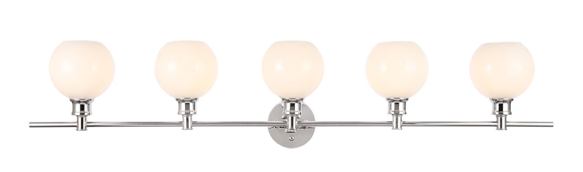 Elegant Lighting Ld2327 Collier 5 Light 47 Wide Bathroom Vanity Light Walmart Com Walmart Com