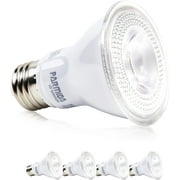 Parmida LED PAR20 Bulb, 7W (50W Equivalent), Indoor/Outdoor, Flood Light Bulb, Dimmable, 4 Pack