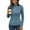 Blue, variant on Women's Long Sleeve Fall Soft Lightweight Knit Slim Sweater Tops, Versatile Solid Color Design, Cozy Layer for Transitional Weather,Red M