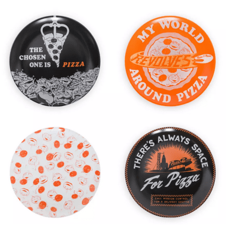 Disney Parks Pizza Planet Plate Set of 4 – Toy Story Alien New With Tag