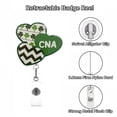 thumbnail image 2 of Giaone Patrick's Day Badge Card Holder with Swivel Clip Retractable Badge Reels, 2 of 7