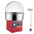 thumbnail image 1 of VEVOR Machine à Barbe à Papa Commerciale Fil Dentaire 1000W avec Couvercle Rouge, 1 of 9