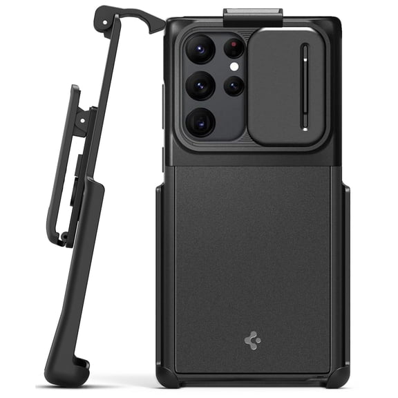 Encased Belt Clip - Fits with Spigen Optik-Armor Series, Samsung Galaxy S23 Ultra (6.8") Holster Only, Case is NOT Included