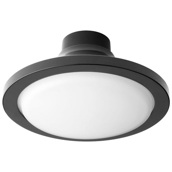 7.38 Inch 18W 1 Led Ceiling Fan Light Kit-Black Finish Oxygen Lighting 3-9-109-15