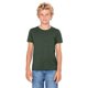thumbnail image 1 of Camiseta juvenil CVC Jersey HEATHER FOREST S Bella + Lienzo 3001YCV, 1 of 3