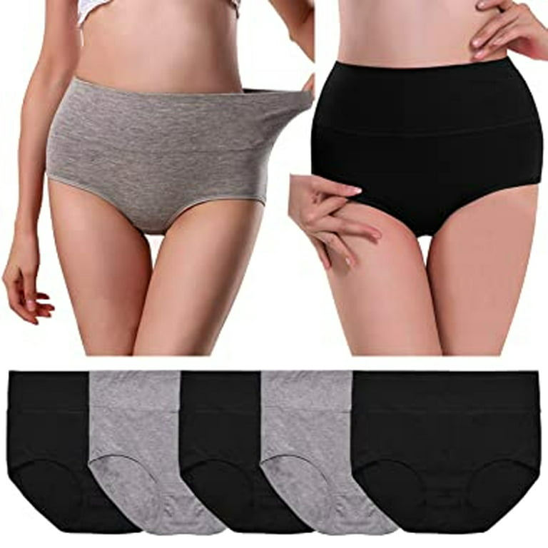 Women's Underwear Soft Breathable Cotton Brief Ladies Panties 4