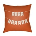 thumbnail image 2 of Surya  Banner Medium Throw Pillow - Black & White - 18 x 18 x 4 in., 2 of 2