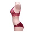 thumbnail image 3 of Coordinado Secret Treasures Talla CH Encaje Vino, 3 of 3