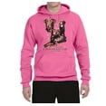 thumbnail image 2 of If It's Not a Chocolate Lab It's Just a Dog Gift | Mens Dog Lover Hooded Sweatshirt Graphic Hoodie, Neon Pink, Large, 2 of 3
