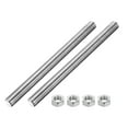 thumbnail image 1 of Uxcell Fully Threaded Rod M20 x 250 2.5mm Pitch 304 Stainless Steel With Screw Nut 2Pcs, 1 of 5