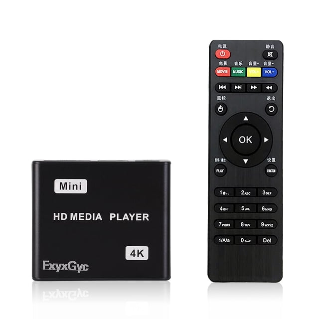Reproductor multimedia HDMI 4K Ultra HD USB/SD 4K @30Hz Salida H.265