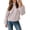 Purple, variant on UDAUDU Womens Zip Up Sweaters Striped Mock Neck 2026 Fall Trendy Casual Long Sleeve Loose Fit Knit Cardigan Tops L
