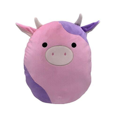 Muñecos de peluche de 20/30cm, almohada de vaca, juguete de peluche para chico, el mejor regalo, rosa, morado, 20cm