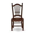thumbnail image 4 of East West Furniture Dining Chair Mahogany, DOC-MAH-W, 4 of 6
