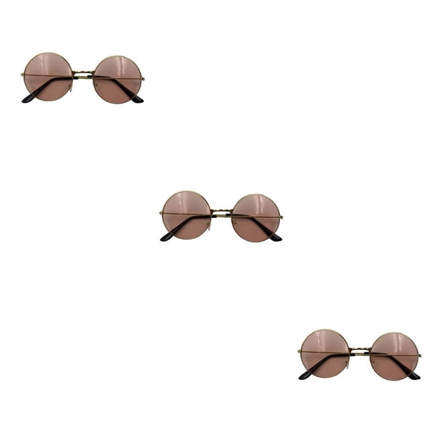Gafas de sol de diseño especial Soidarity Sun Estilo novedoso para mujer Dorado rosa
